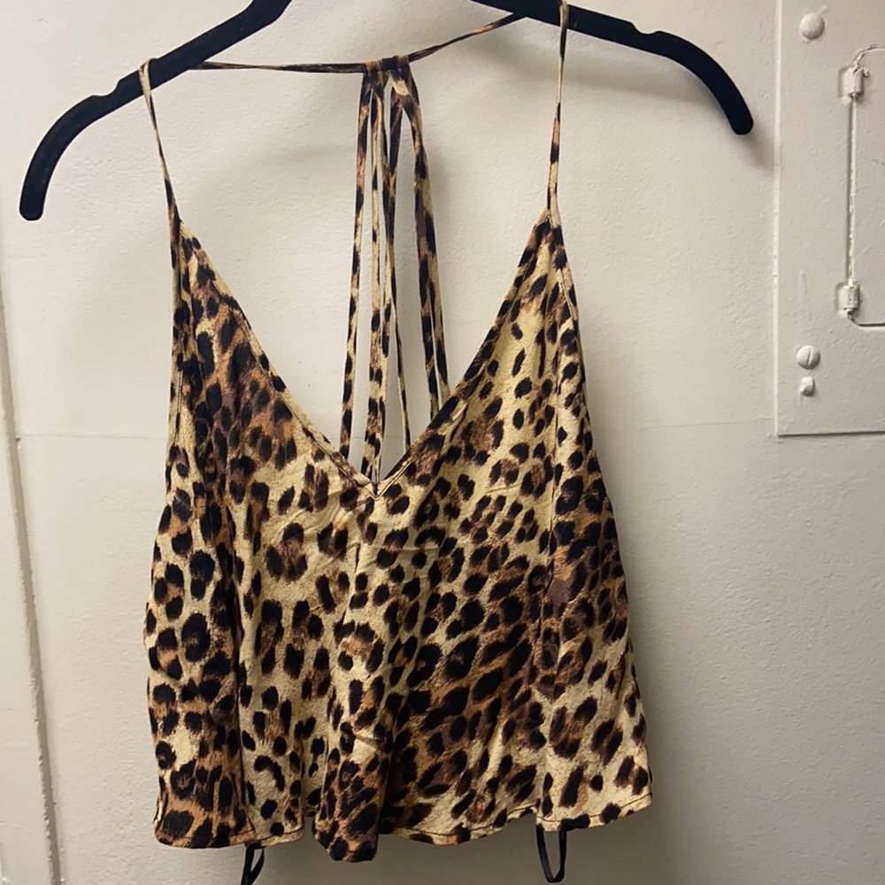 Cheetah print tank!